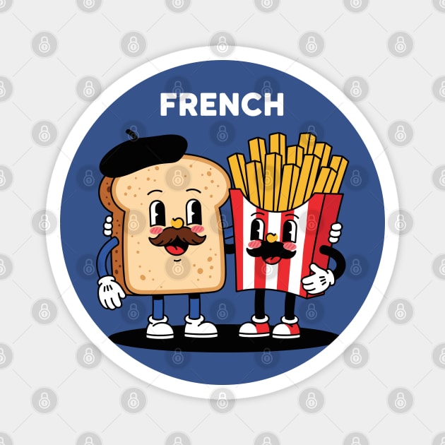 French Foodie Magnet by enrynz